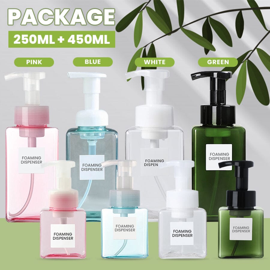 Dispensador de líquido en botella espumosa