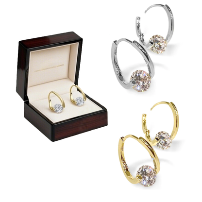 (🔥LAST DAY – 70% OFF) 💎 CZTICLE® Lymphvity MagneTherapy Germanium Earrings