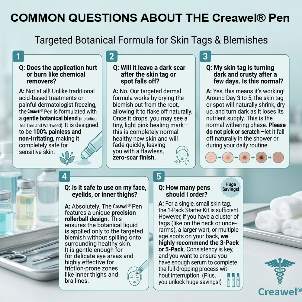 𝐎𝐟𝐟𝐢𝐜𝐢𝐚𝐥 𝐁𝐫𝐚𝐧𝐝 𝐒𝐭𝐨𝐫𝐞 |✅💎Creawel® 7-𝐷𝑎𝑦 𝗧𝐚𝐠 & 𝗦𝗽𝐨𝐭 𝐄𝐫𝒂𝒔𝒆𝒓(Zero Pain, Zero 𝐒𝐜𝐚𝒓𝒔 Rollerball)