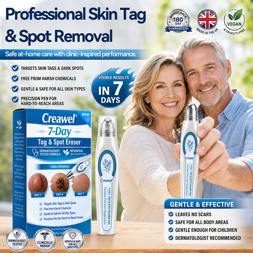 𝐎𝐟𝐟𝐢𝐜𝐢𝐚𝐥 𝐁𝐫𝐚𝐧𝐝 𝐒𝐭𝐨𝐫𝐞 |✅💎Creawel® 7-𝐷𝑎𝑦 𝗧𝐚𝐠 & 𝗦𝗽𝐨𝐭 𝐄𝐫𝒂𝒔𝒆𝒓(Zero Pain, Zero 𝐒𝐜𝐚𝒓𝒔 Rollerball)