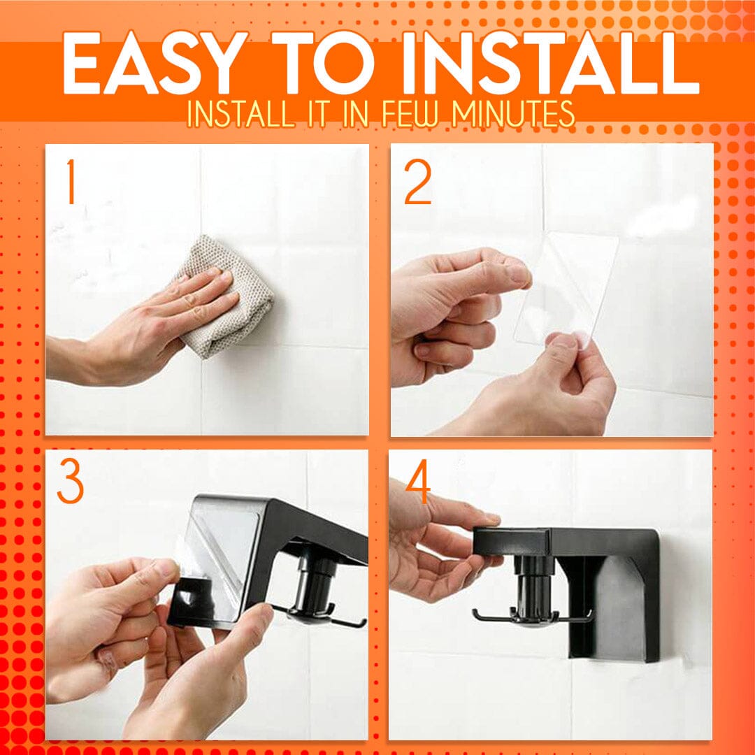 Organizador de ganchos de cocina de 360°