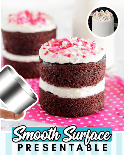 Juego de moldes para pasteles redondos 3D DIY