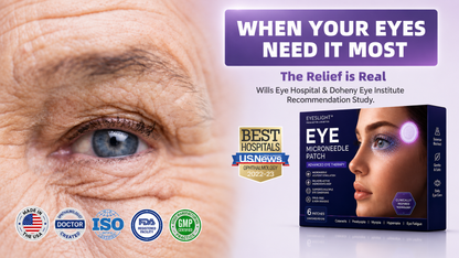 🔥 LAST DAY SALE-80% OFF✨Visiolife® Transdermal Vision-Repair Eye Microneedle Patch✅FDA Approved(Suitable for presbyopia, dry eye syndrome, glaucoma, and cataracts)