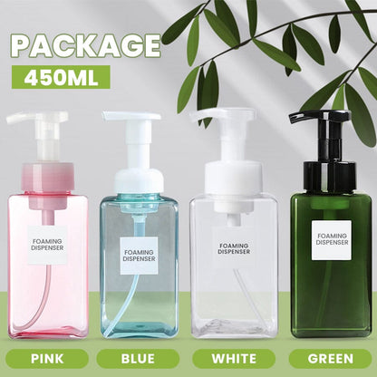 Dispensador de líquido en botella espumosa