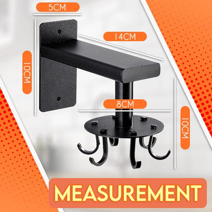 Organizador de ganchos de cocina de 360°