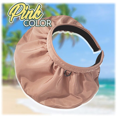 Two-way sun hat headband