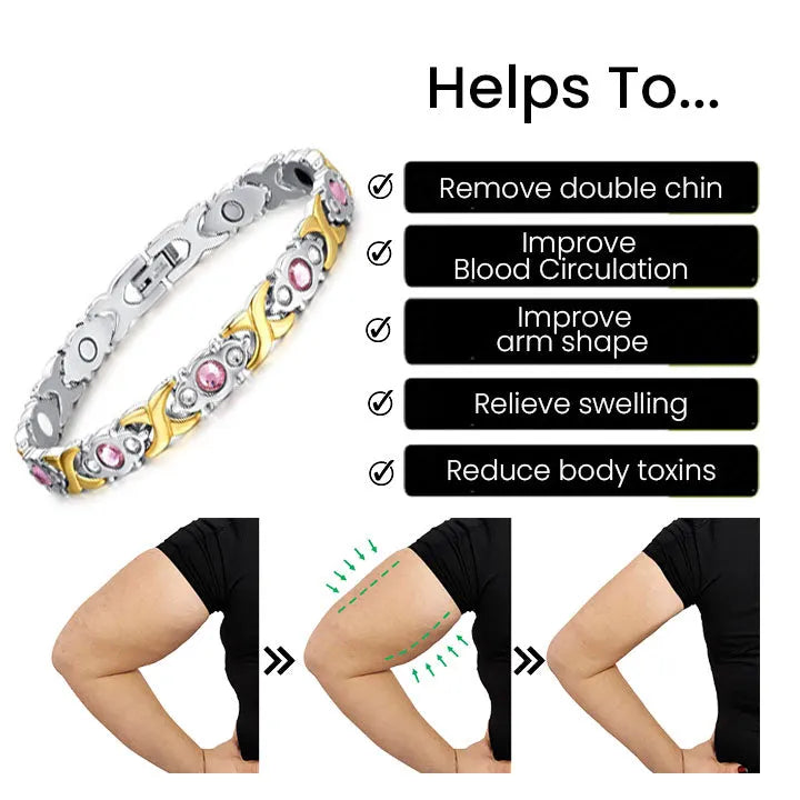 ✨Lymphvity Germanium Magnetic Bracelet – Elegant Wellness Jewelry