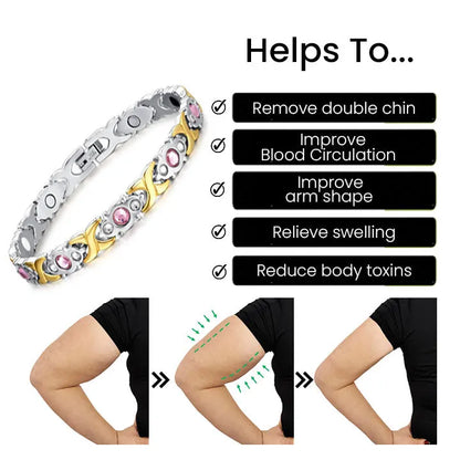 ✨Lymphvity Germanium Magnetic Bracelet – Elegant Wellness Jewelry